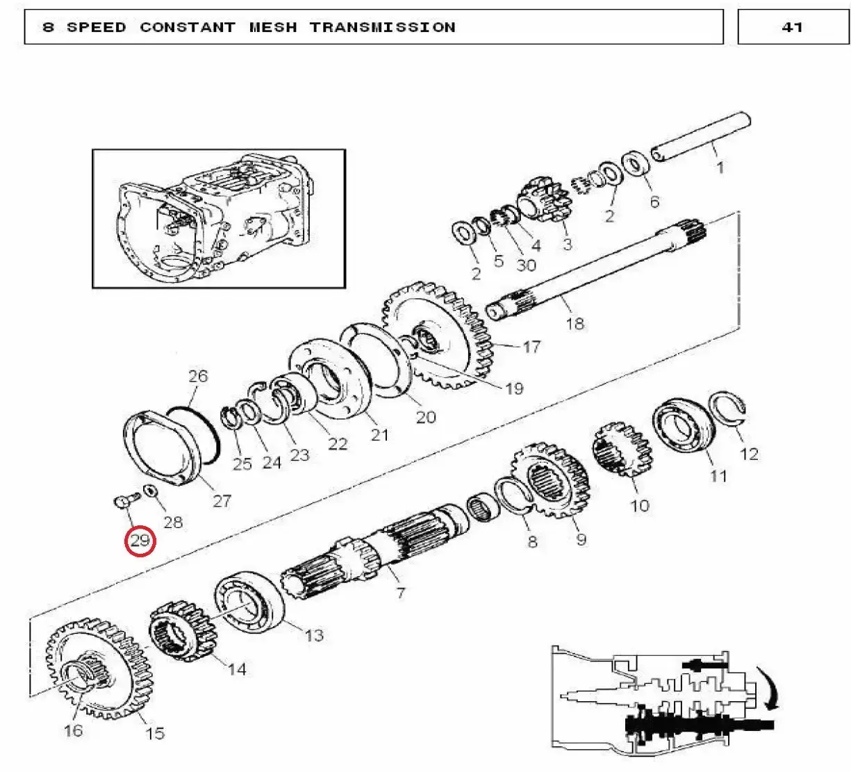 Diagram reference for Millat Massey Ferguson Tractor Spare Part BOLT 3816 X 11412057112057 - Massey Ferguson tractor spare part