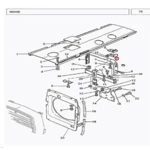 Millat Massey Ferguson Tractor Spare Part KEEPER 2309611694819 - Massey Ferguson tractor spare part