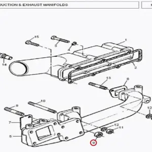 Millat Massey Ferguson Tractor Spare Part CAP NUT 18510132813106 - Massey Ferguson tractor spare part