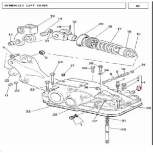 Millat Massey Ferguson Tractor Spare Part PLUG 260031826237 - Massey Ferguson tractor spare part