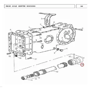 Millat Massey Ferguson Tractor Spare Part COUPLER 5000811871924 - Massey Ferguson tractor spare part