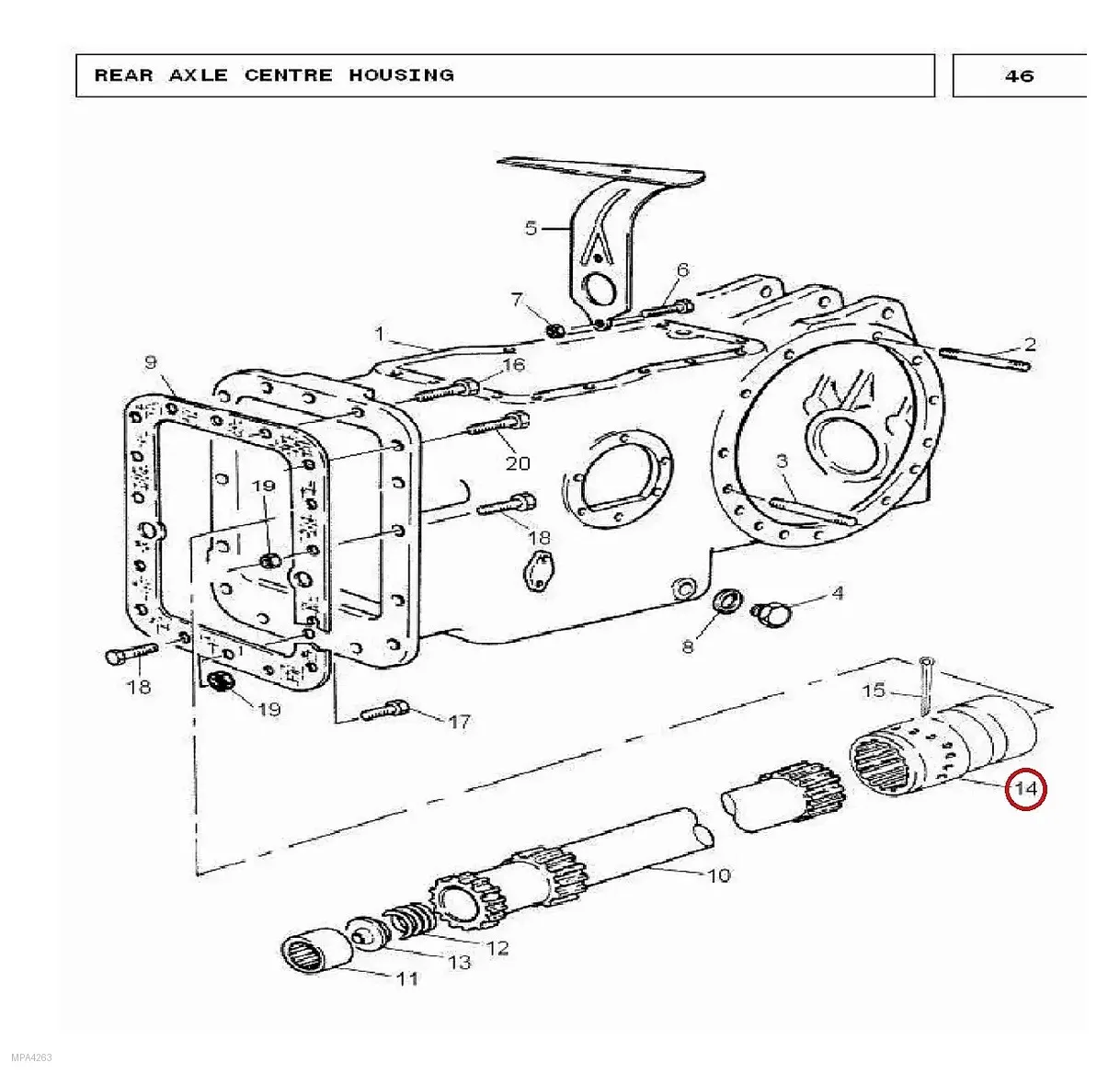 Millat Massey Ferguson Tractor Spare Part COUPLER 5000811871924 - Massey Ferguson tractor spare part