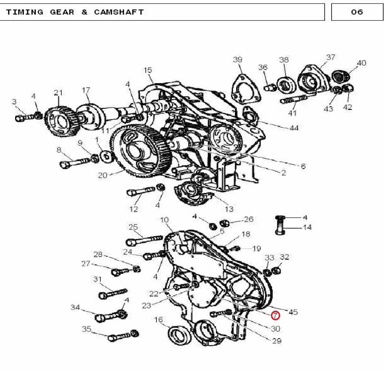 Diagram reference for Millat Massey Ferguson Tractor Spare Part PLATE 18021136234114 - Massey Ferguson tractor spare part