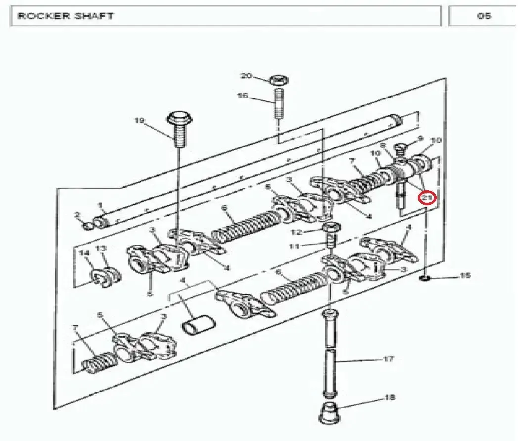 Diagram reference for Millat Massey Ferguson Tractor Spare Part 3 SHIM 1832531183253 - Massey Ferguson tractor spare part