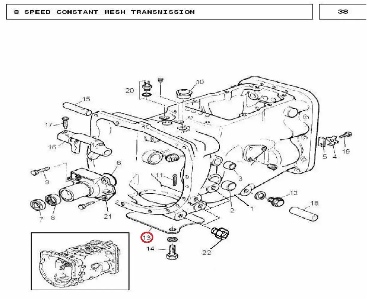 Diagram reference for Millat Massey Ferguson Tractor Spare Part PLATE COVER 2 HOLE 121151964167 - Massey Ferguson tractor spare part