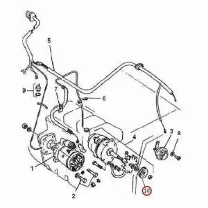 Millat Massey Ferguson Tractor Spare Part 379 PULLEY ALTERNATOR 11895379 - Massey Ferguson tractor spare part