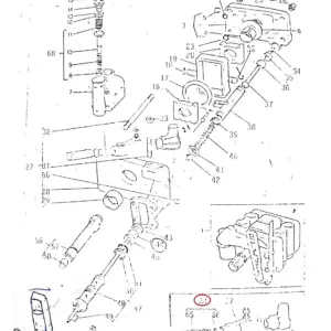 Millat Massey Ferguson Tractor Spare Part 27 VALVE SAFETY 1828927 - Massey Ferguson tractor spare part