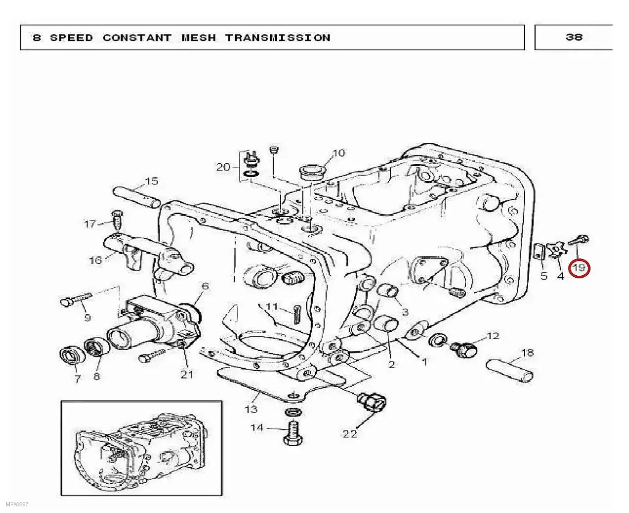 Millat Massey Ferguson Tractor Spare Part SCREW 3816 X 7812012112012 - Massey Ferguson tractor spare part