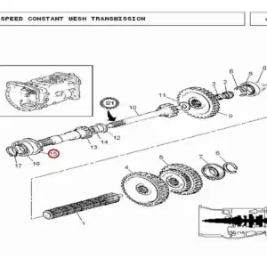 Millat Massey Ferguson Tractor Spare Part LOCK 621112146112146 - Massey Ferguson tractor spare part