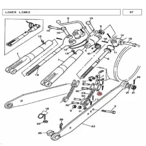 Millat Massey Ferguson Tractor Spare Part WASHER 3425042125042 - Massey Ferguson tractor spare part