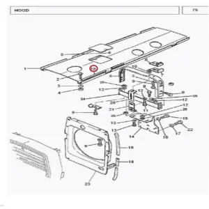 Millat Massey Ferguson Tractor Spare Part EDGING SEAL 2331913611645 - Massey Ferguson tractor spare part