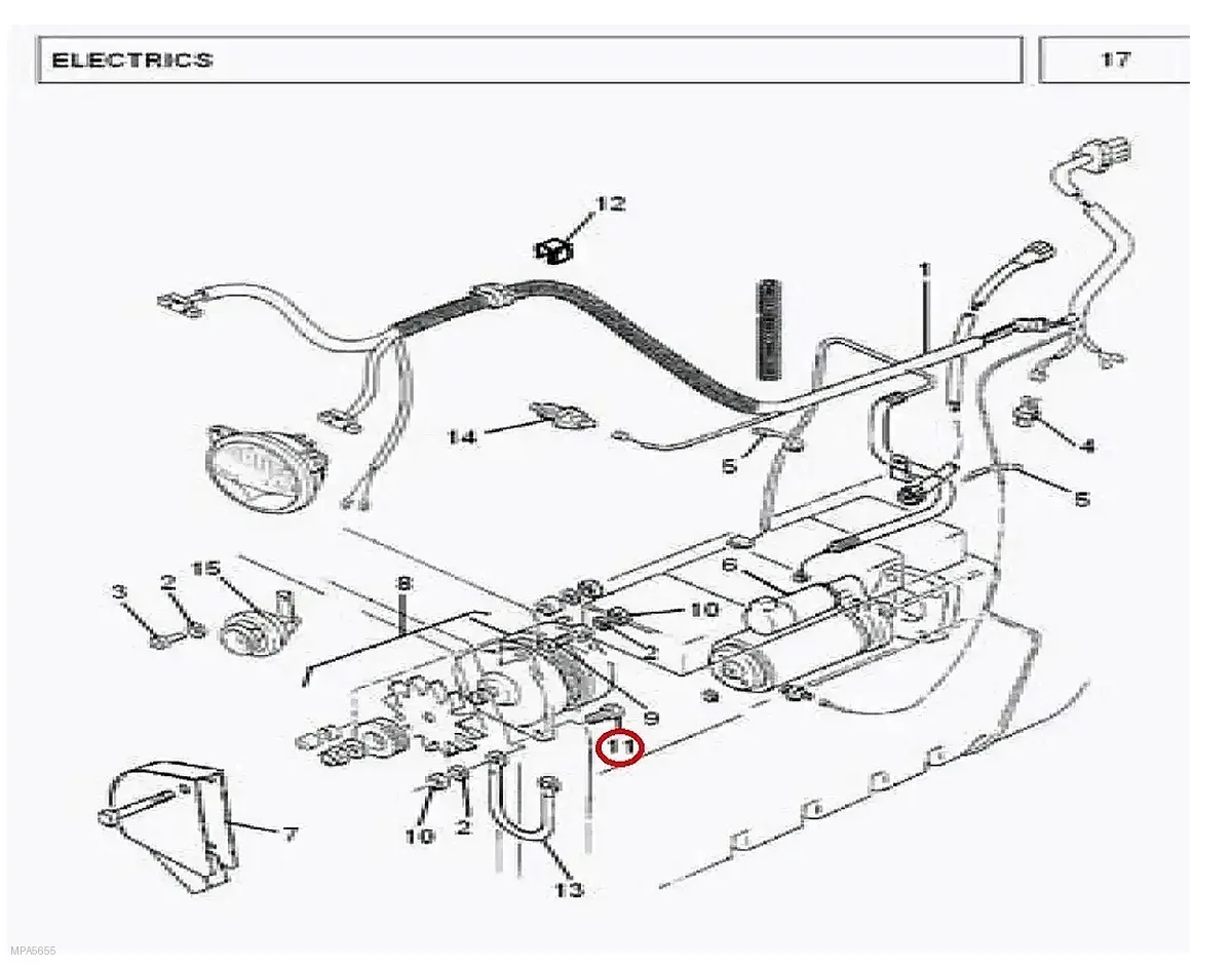 Millat Massey Ferguson Tractor Spare Part BOLT M 8 X 3025310125310 - Massey Ferguson tractor spare part