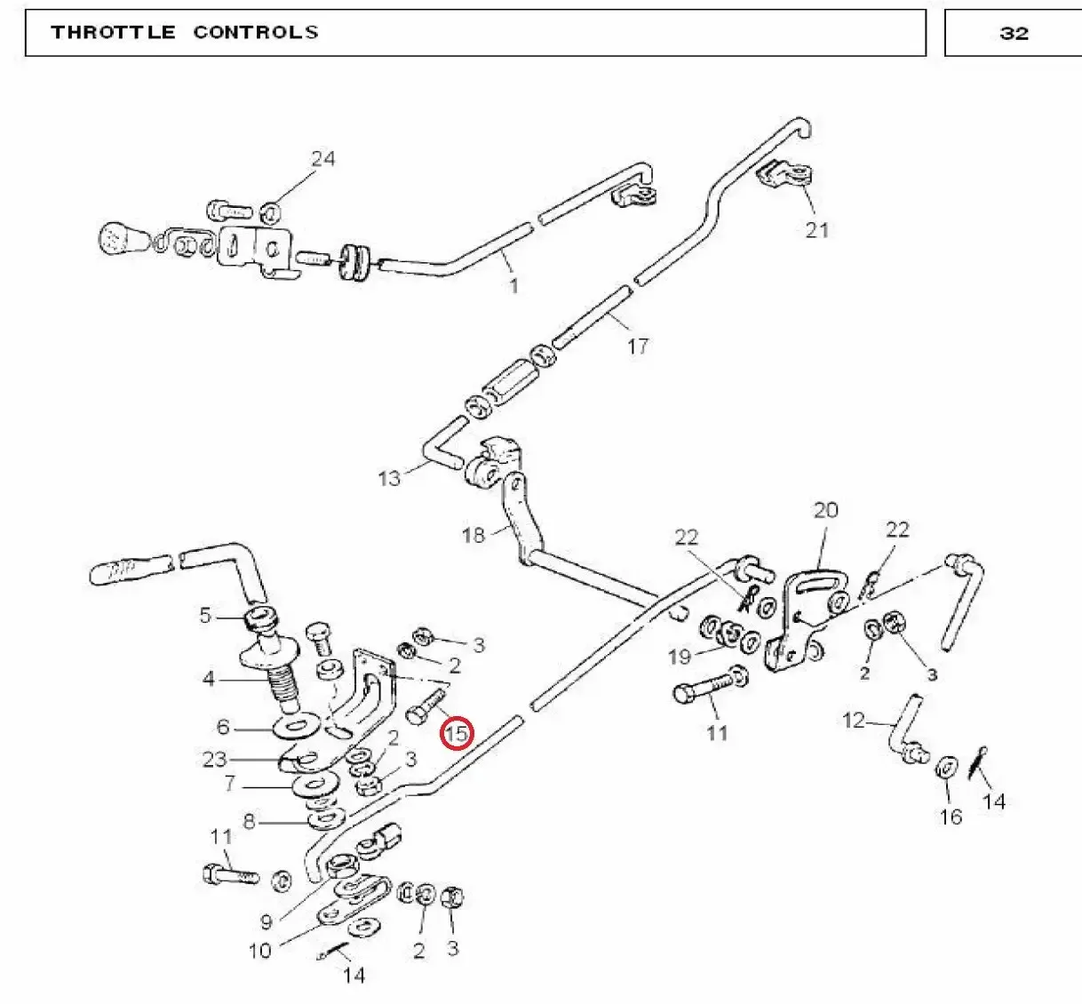 Diagram reference for Millat Massey Ferguson Tractor Spare Part SCREW 71614 X 11413076113076 - Massey Ferguson tractor spare part
