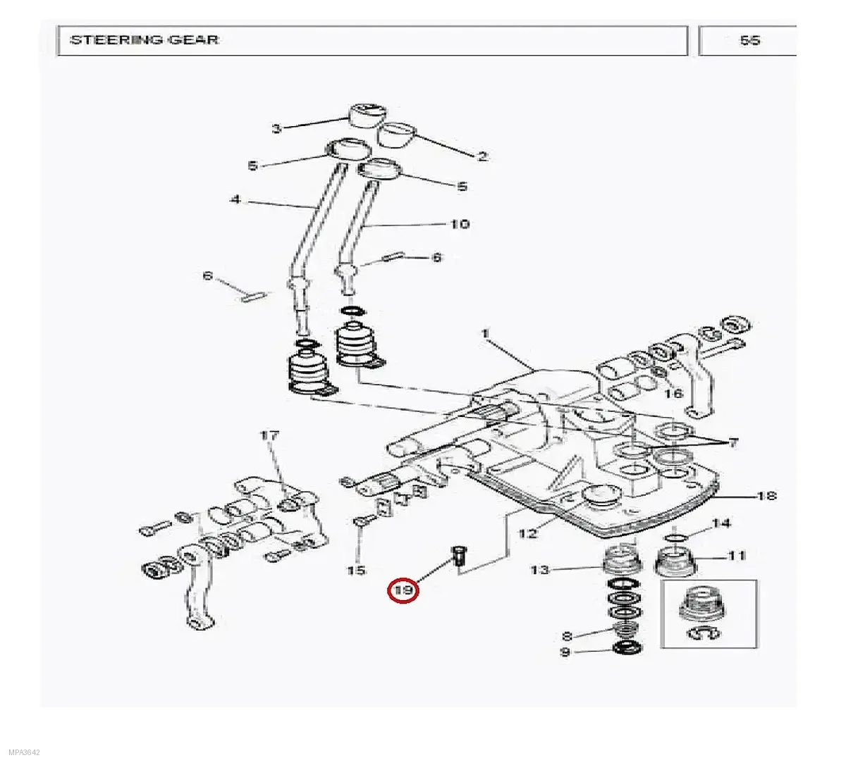Millat Massey Ferguson Tractor Spare Part BOLT 71614 L 11247004147004 - Massey Ferguson tractor spare part