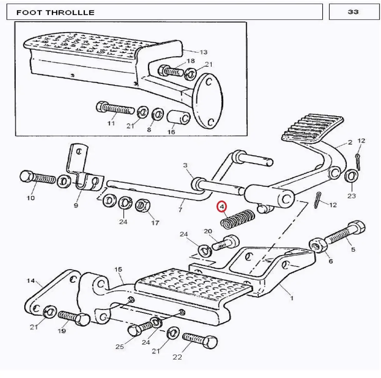 Diagram reference for Millat Massey Ferguson Tractor Spare Part SP RING 13106113106 - Massey Ferguson tractor spare part
