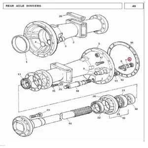 Millat Massey Ferguson Tractor Spare Part OIL SEAL 101211832741 - Massey Ferguson tractor spare part