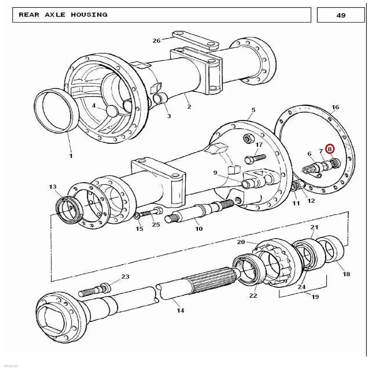 Millat Massey Ferguson Tractor Spare Part OIL SEAL 101211832741 - Massey Ferguson tractor spare part