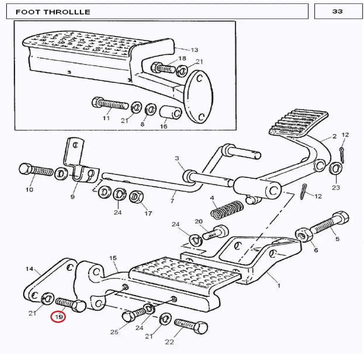 Diagram reference for Millat Massey Ferguson Tractor Spare Part BOLT 71614 L 12513077113077 - Massey Ferguson tractor spare part