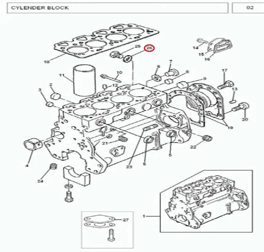 Diagram reference for Millat Massey Ferguson Tractor Spare Part 55 WASHER 09201551831561183156 - Massey Ferguson tractor spare part