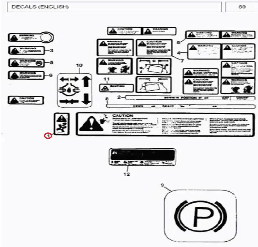 Diagram reference for Millat Massey Ferguson Tractor Spare Part DECALFANRH 3697199 M 1 MF 375 P 33023133023 - Massey Ferguson tractor spare part