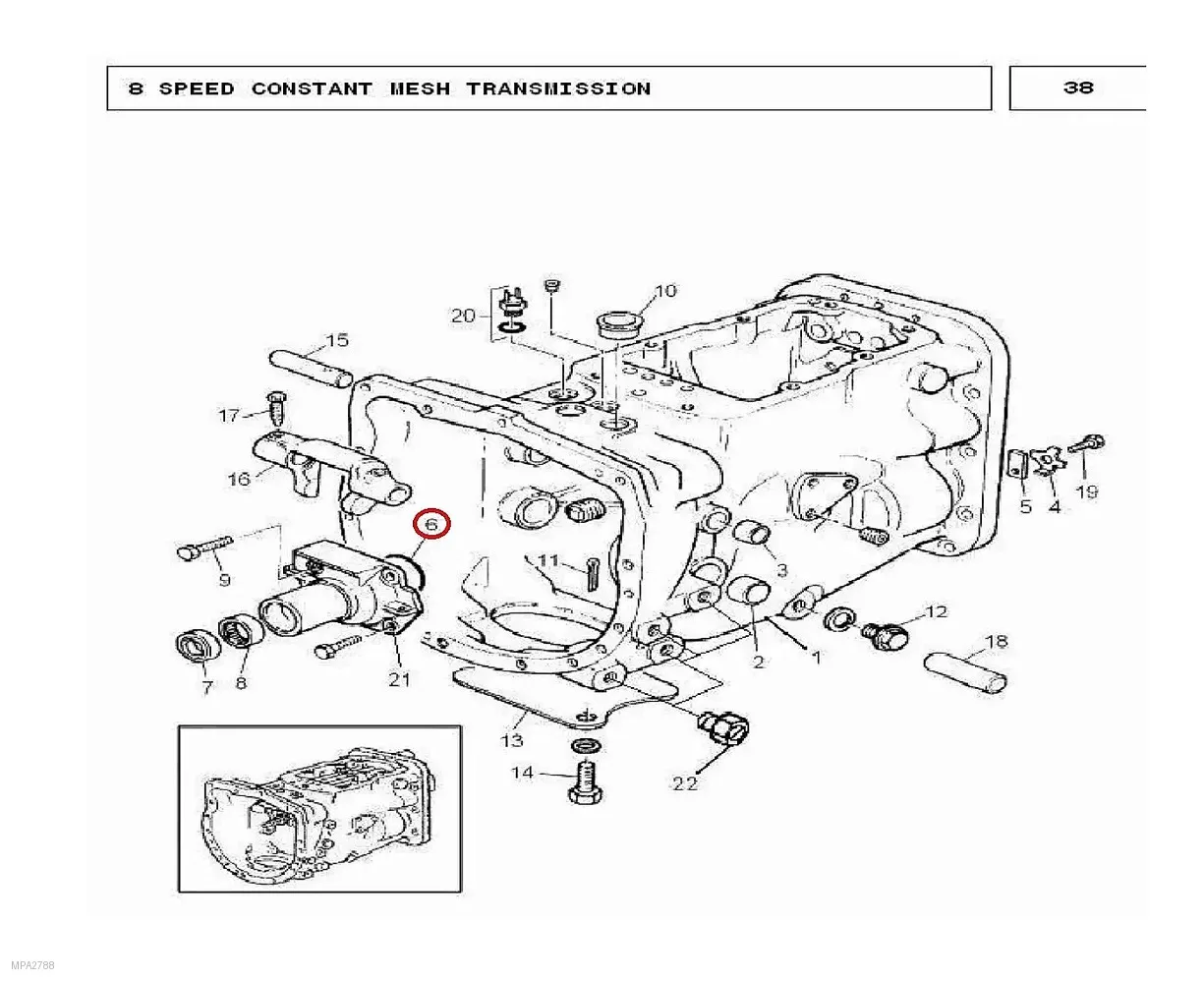 Millat Massey Ferguson Tractor Spare Part O RING 12165112165 - Massey Ferguson tractor spare part