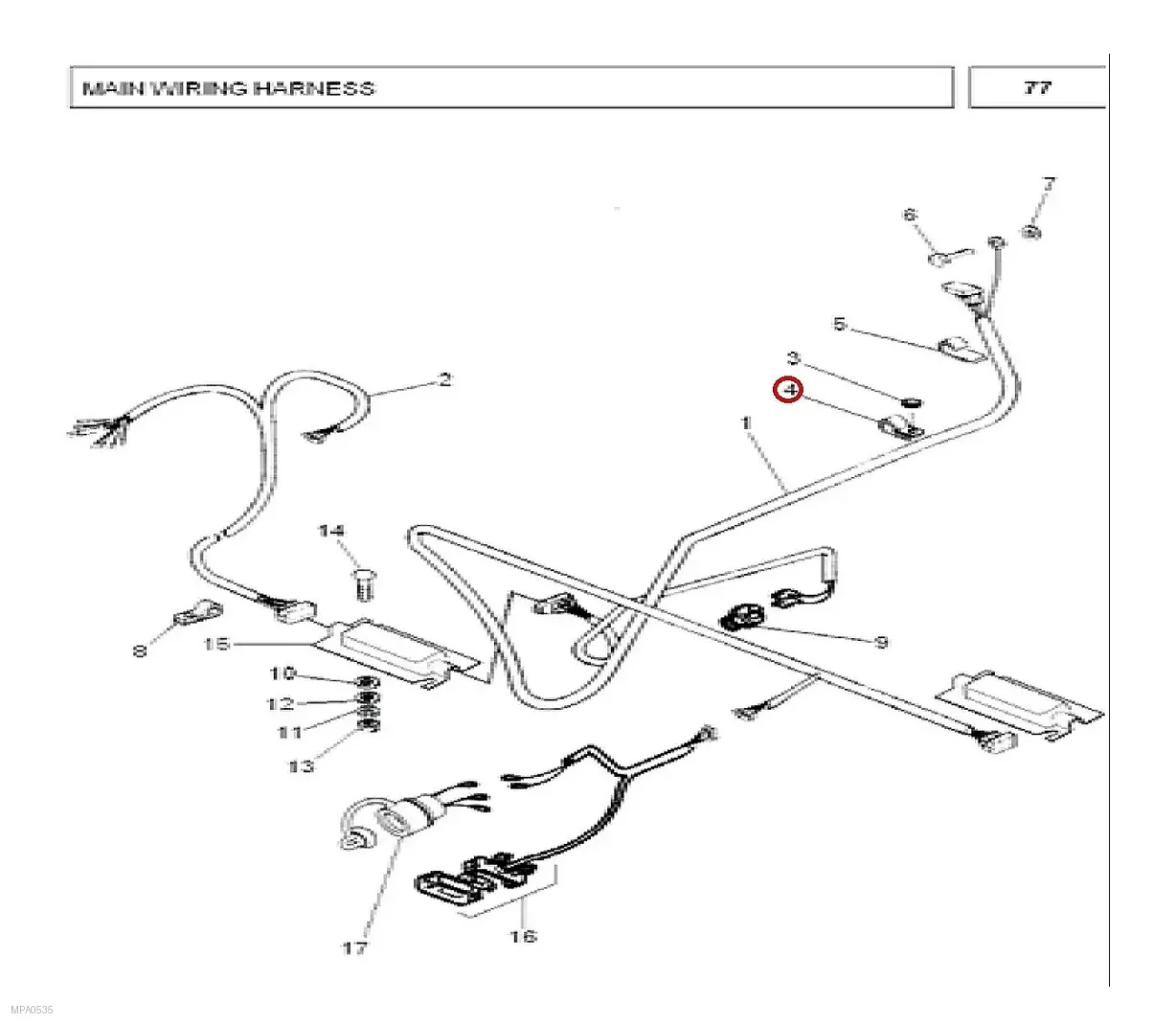Millat Massey Ferguson Tractor Spare Part CLIP 34055134055 - Massey Ferguson tractor spare part