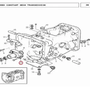 Millat Massey Ferguson Tractor Spare Part RETAINER GEAR CHILAM 2401206311860890 - Massey Ferguson tractor spare part