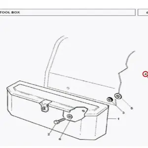 Millat Massey Ferguson Tractor Spare Part NUT 3899015199015 - Massey Ferguson tractor spare part