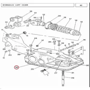 Millat Massey Ferguson Tractor Spare Part JOINTHYD COVER 260811886549 - Massey Ferguson tractor spare part