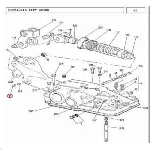 Millat Massey Ferguson Tractor Spare Part HEXSKTSET SCREW 51618 UNC 3 A 26122126122 - Massey Ferguson tractor spare part