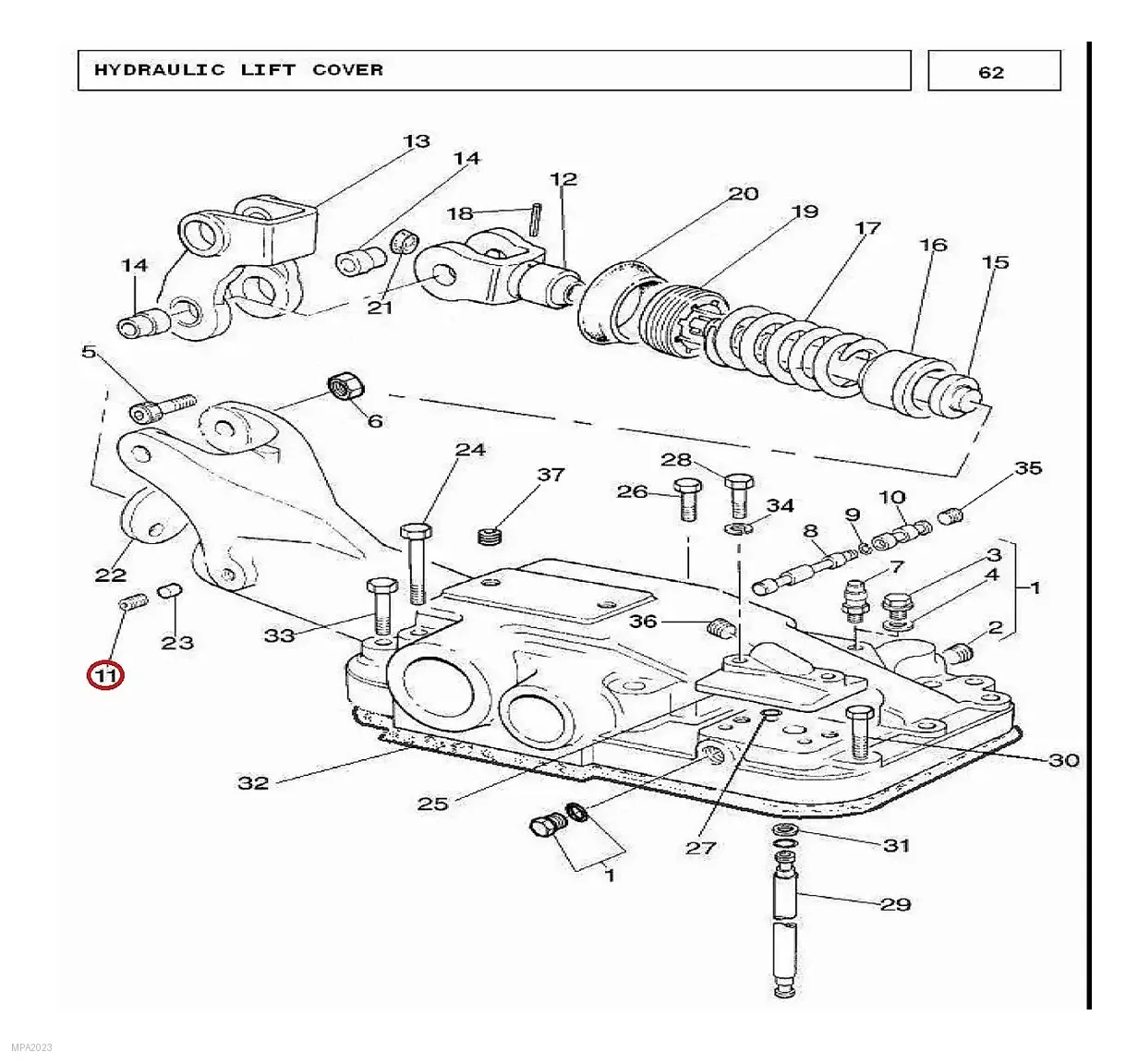 Millat Massey Ferguson Tractor Spare Part HEXSKTSET SCREW 51618 UNC 3 A 26122126122 - Massey Ferguson tractor spare part