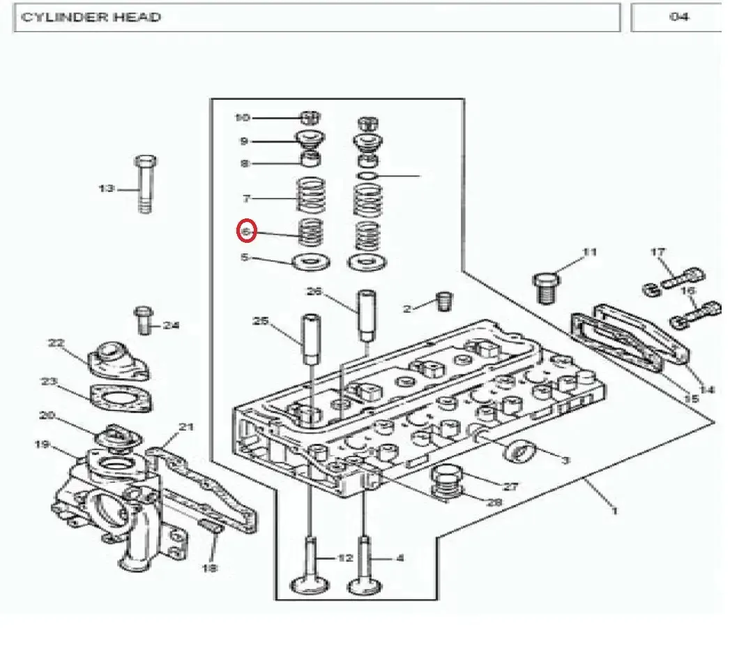 Diagram reference for Millat Massey Ferguson Tractor Spare Part 1 SP RING 183231131745122 - Massey Ferguson tractor spare part