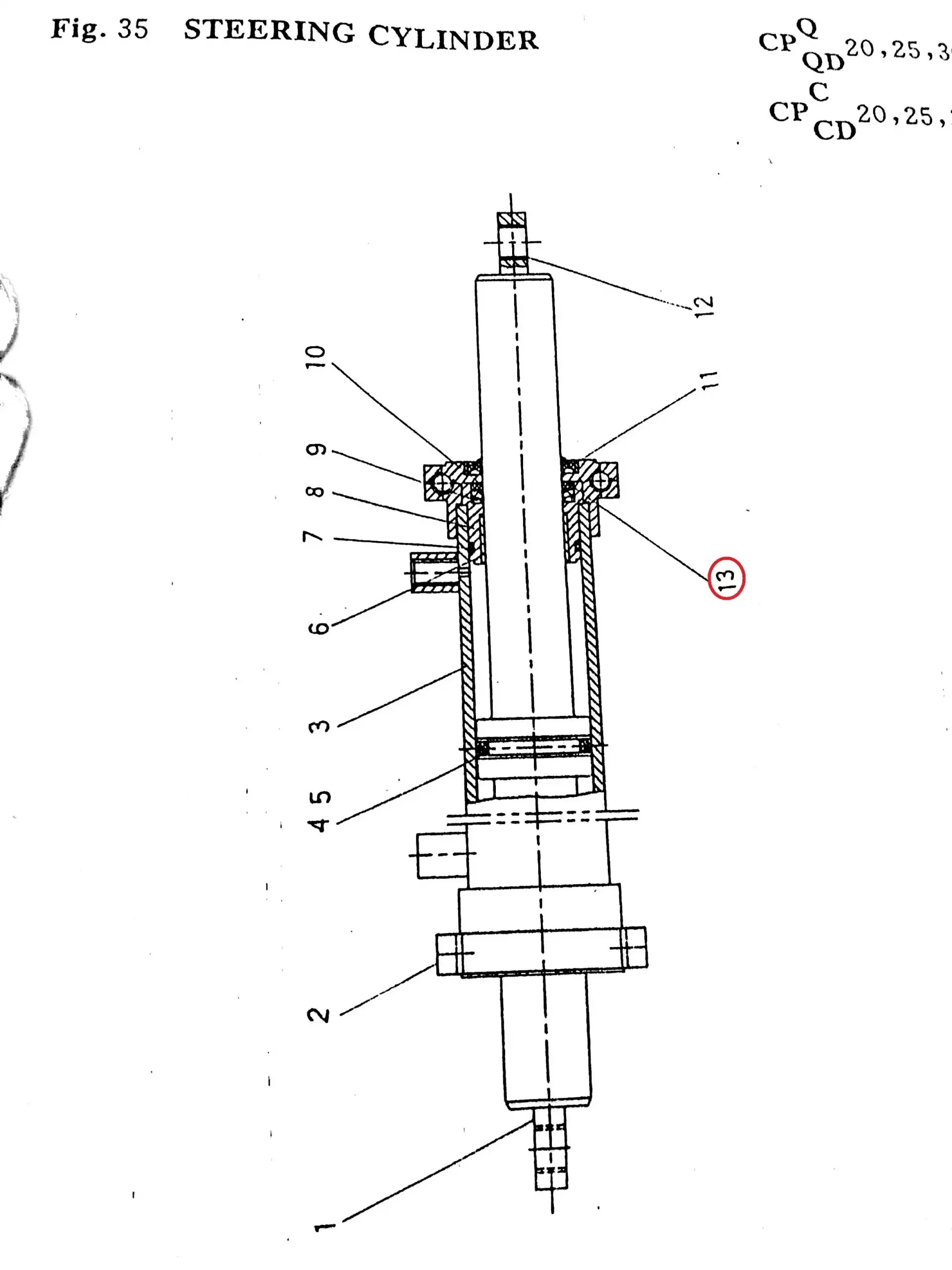 Diagram reference for Millat Massey Ferguson Tractor Spare Part 852211 SNAP RING 82432852211 - Massey Ferguson tractor spare part