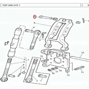 Millat Massey Ferguson Tractor Spare Part BOLT M 8 X 20339123 X 125303125303 - Massey Ferguson tractor spare part