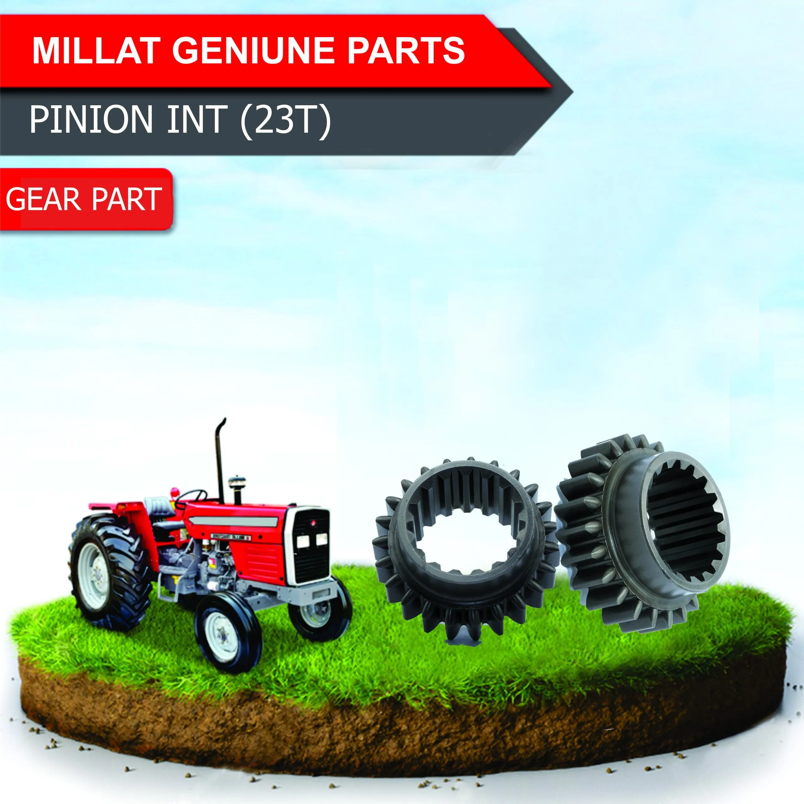Diagram reference for Millat Massey Ferguson Tractor Spare Part PIN ION 23 THATHIPAIR 120191180419 - Massey Ferguson tractor spare part