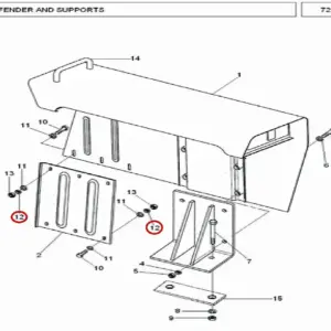 Millat Massey Ferguson Tractor Spare Part WASHER 51619017119017 - Massey Ferguson tractor spare part
