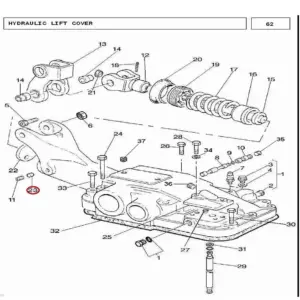 Millat Massey Ferguson Tractor Spare Part PLUGLOCKING 26118126118 - Massey Ferguson tractor spare part