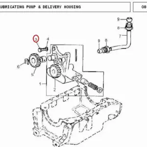 Millat Massey Ferguson Tractor Spare Part SCREW - Massey Ferguson tractor spare part