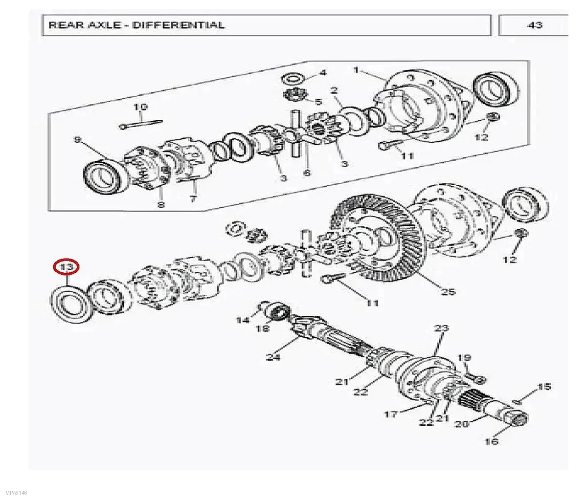 Millat Massey Ferguson Tractor Spare Part SHIELD 100601521401 - Massey Ferguson tractor spare part