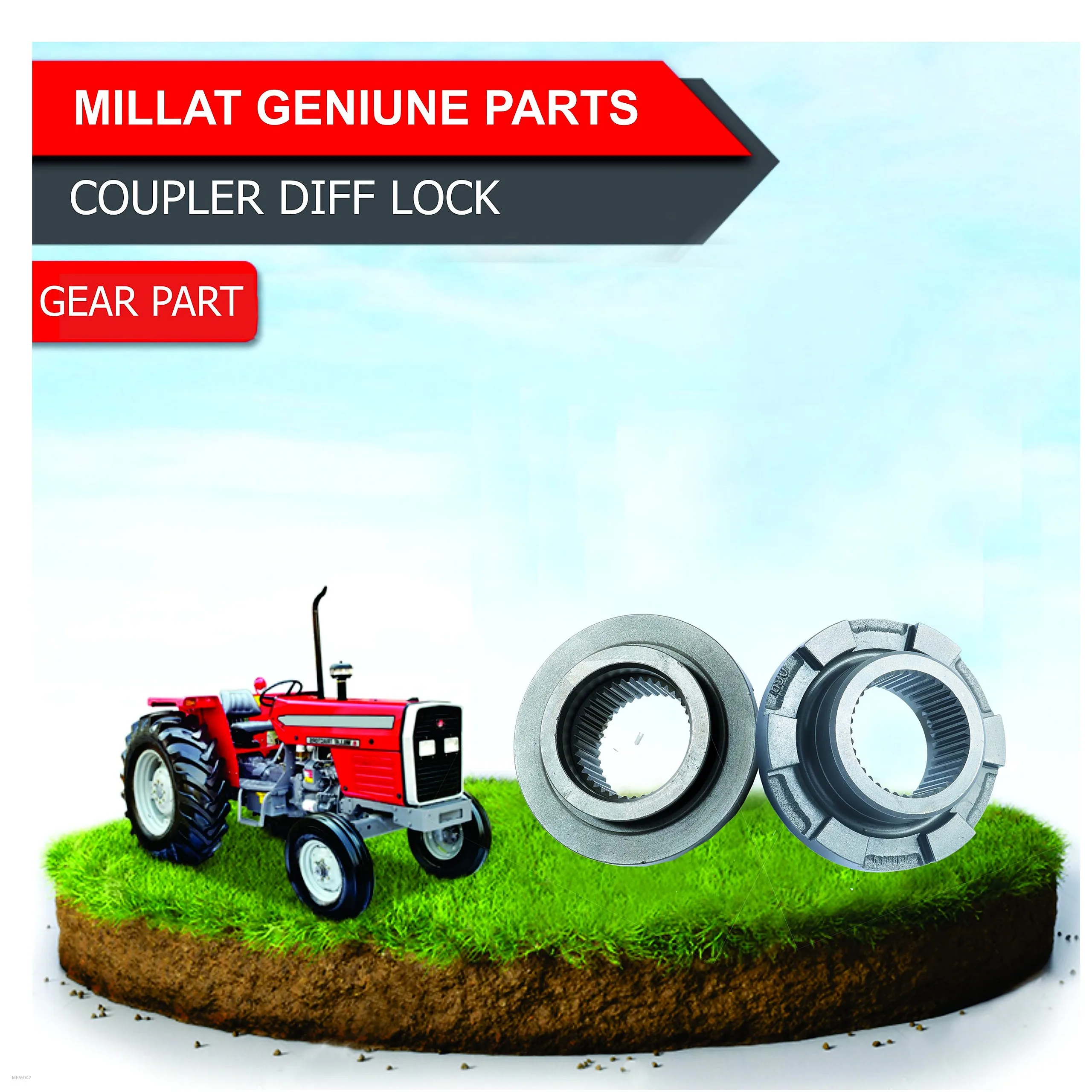 Millat Massey Ferguson Tractor Spare Part 9 COUPLER 1034291897003 - Massey Ferguson tractor spare part