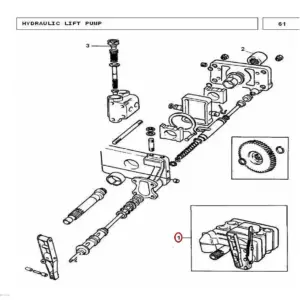 Millat Massey Ferguson Tractor Spare Part HYD PUMP 24027092 LS 27092 - Massey Ferguson tractor spare part
