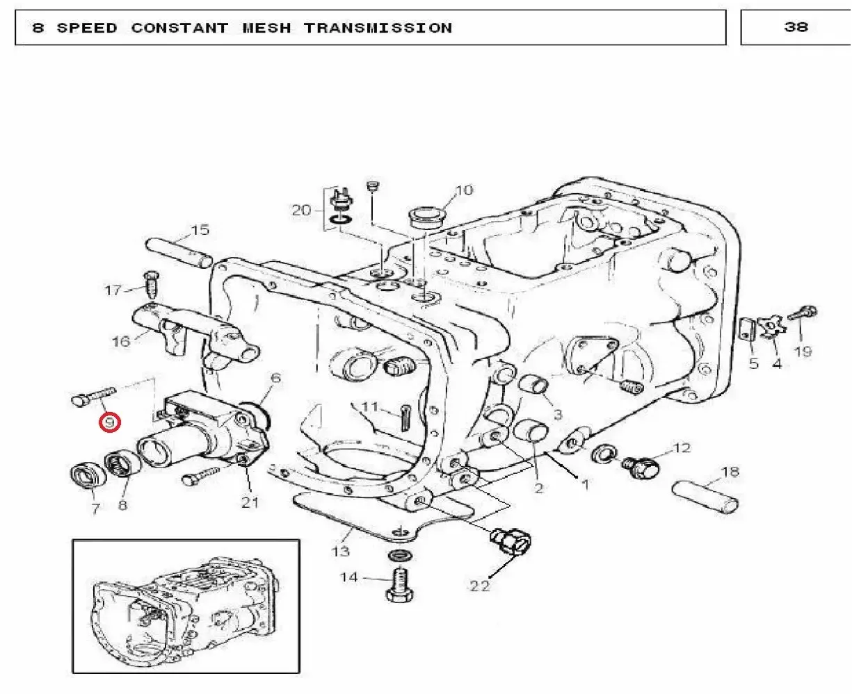 Diagram reference for Millat Massey Ferguson Tractor Spare Part SCREW 31816 X 7812061112061 - Massey Ferguson tractor spare part