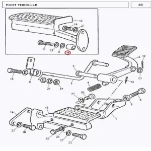 Millat Massey Ferguson Tractor Spare Part SPACER 13083113083 - Massey Ferguson tractor spare part