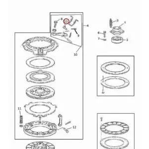 Millat Massey Ferguson Tractor Spare Part 97 PIN LINK 18878971887897 - Massey Ferguson tractor spare part