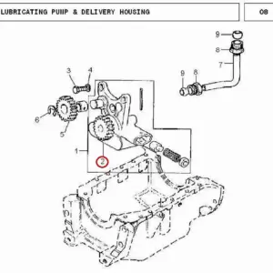 Millat Massey Ferguson Tractor Spare Part FUELINJECTIN PUMP 13238 F 480 MF 240 186482643 B 133 - Massey Ferguson tractor s...