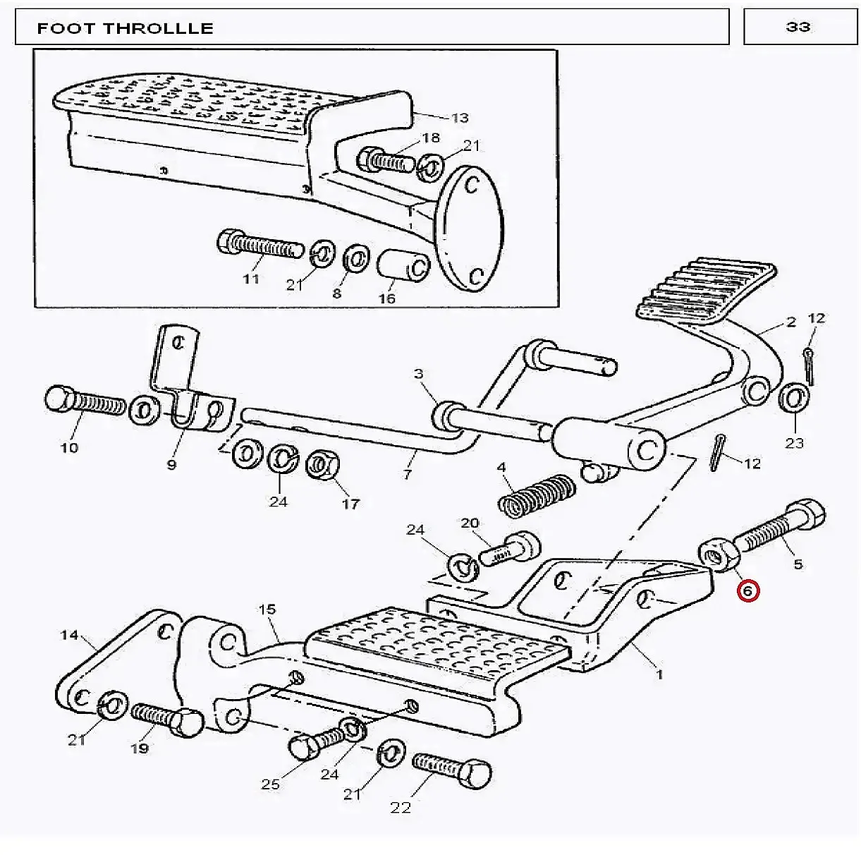 Millat Massey Ferguson Tractor Spare Part JAM NUT 51618 FOOTTHROTTLE 24013087113087 - Massey Ferguson tractor spare part