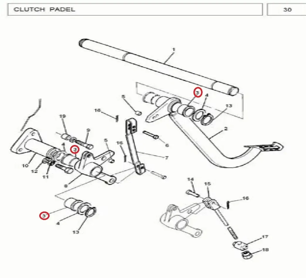 Diagram reference for Millat Massey Ferguson Tractor Spare Part 2 BEA RING 11301211694676 L - Massey Ferguson tractor spare part