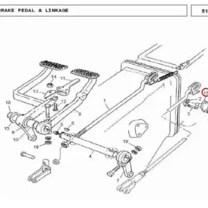 Millat Massey Ferguson Tractor Spare Part DAWAL PIN 110401898643 - Massey Ferguson tractor spare part