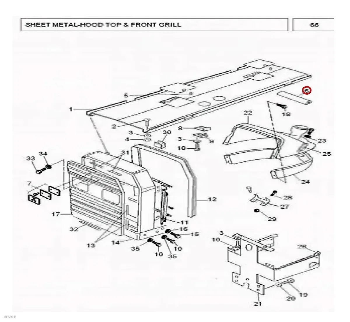 Millat Massey Ferguson Tractor Spare Part BEADINGLARGE 23149123149 S 1 - Massey Ferguson tractor spare part
