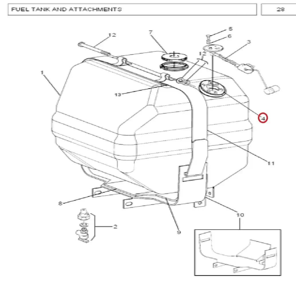 Diagram reference for Millat Massey Ferguson Tractor Spare Part GASKET 19004119004 - Massey Ferguson tractor spare part